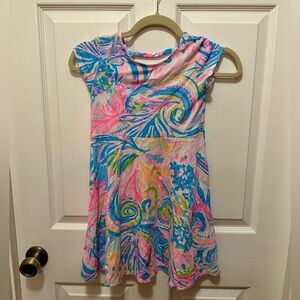 Lilly Pulitzer Alina Dress Girls Multi Carnivale